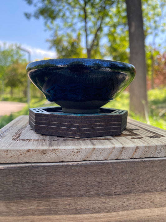 JianZhan-Wujin, Black Tenmoku,Tea cup,Oil Lamp Shape