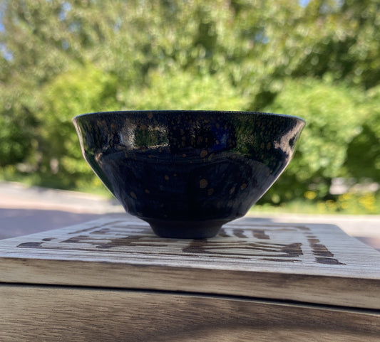 JianZhan-Golden Oil drop Tenmoku,Tea cup