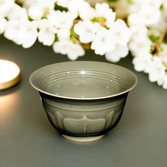 Longquan Plum green Cup