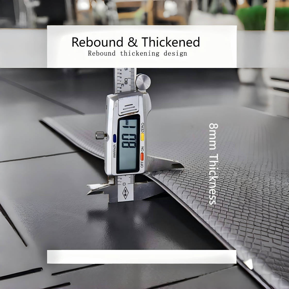Kitchen Mats 2PCS Cushioned Anti Fatigue PVC Rugs Non-Slip Standing Sink Mat Waterproof 17"x30"+17"x47" for Kitchen Floor