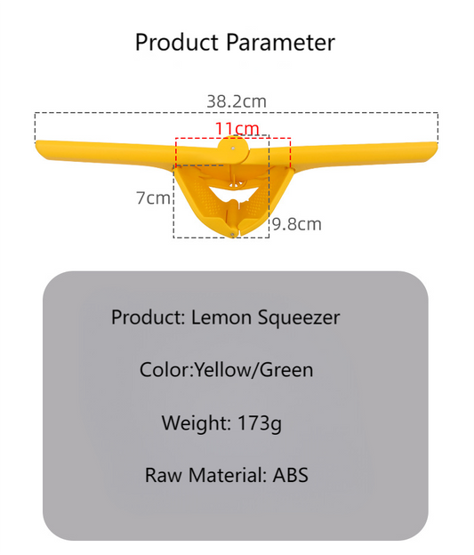 Lemon Squeezer,Juicer Squeezer, Hand Citrus Press, Folds Design