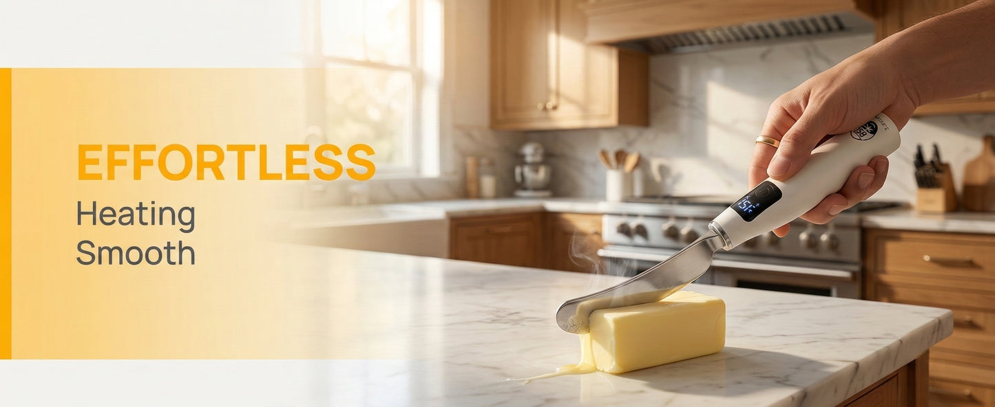 Z.Jeminent Smart Heated Butter Knife: The End of Cold, Hard Butter