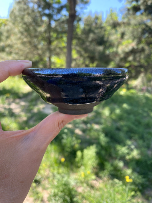 JianZhan-Wujin, Black Tenmoku,Tea cup,Oil Lamp Shape