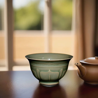 Longquan Plum green Cup