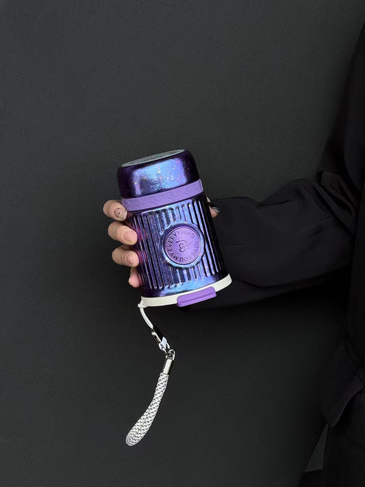 Sidagar 100% Titanium Mug with Lid, Double-Wall Vacuum Insulation, Wide Mouth, Leak-Proof, Chemical-Free & Healthy, men and women hot & cold drinks, for Indoor & Outdoor Use