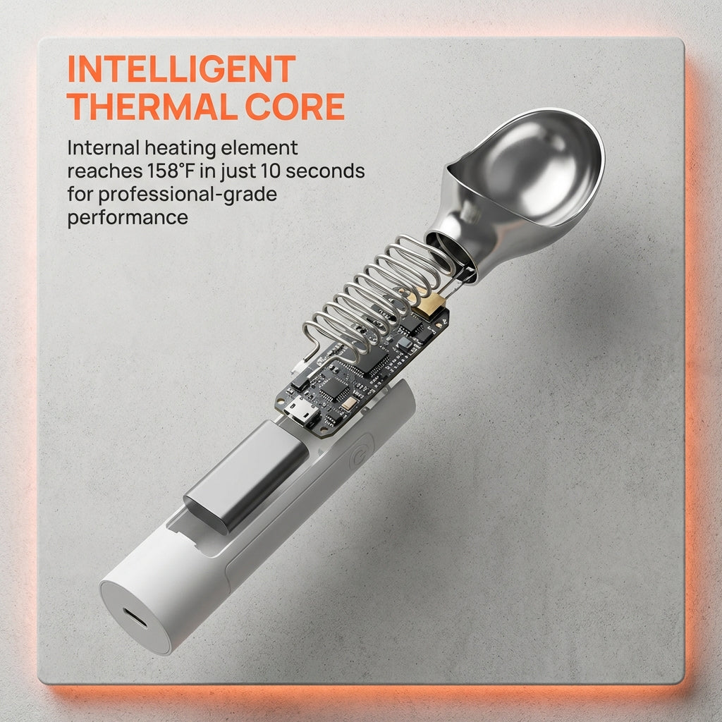 Z.Jeminent Magic Heated Ice Cream Scoop: The End of the Wait