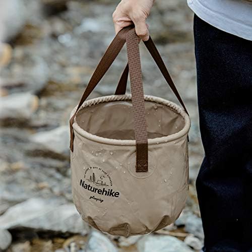 Multifunctional Collapsible Water Basin, Folding Tub, Portable Bin, Lightweight Foldable Bucket with Handles for Camping, Dish Washing, Laundry, Fishing, Hiking