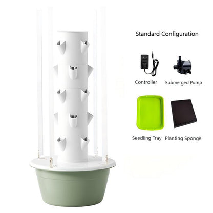 Hydroponics Growing System Tower,Vertical Hydroponic Garden Tower for Indoor & Outdoor, Tower Garden