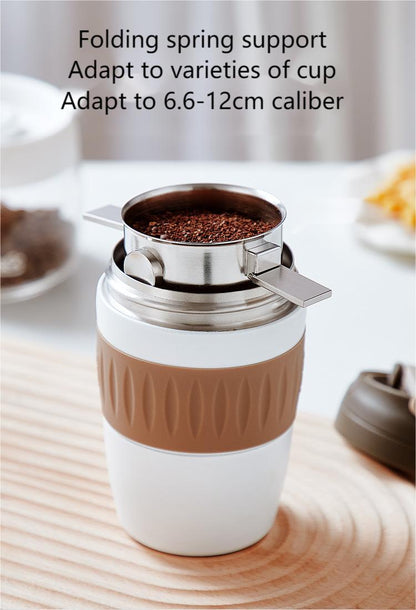 BINCOO Reusable Coffee Filters Basket，Permanent Coffee filters