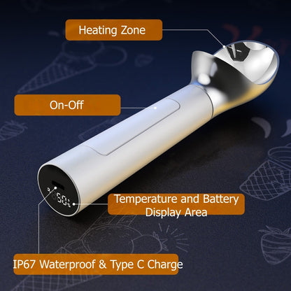 Z.Jeminent Magic Heated Ice Cream Scoop: The End of the Wait