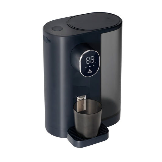 Automatic Mouthwash Dispenser for Bathroom: 20.3Oz Mouth Wash Dispensers with Magnetic Cup Holder, 4 Levels, Wall Mounted, Electric Auto Mouthwash Dispenser for Kids Adults, Bathroom Accessories