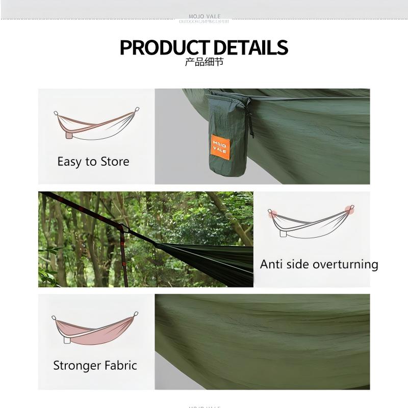 Light weight Portable Hammock with Mosquito  Net!