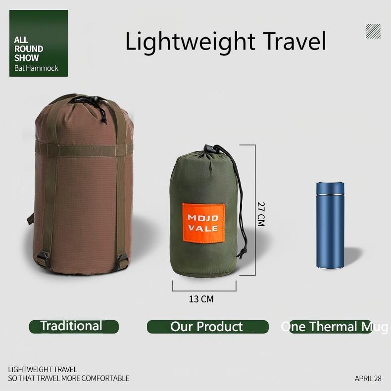 Light weight Portable Hammock with Mosquito  Net!