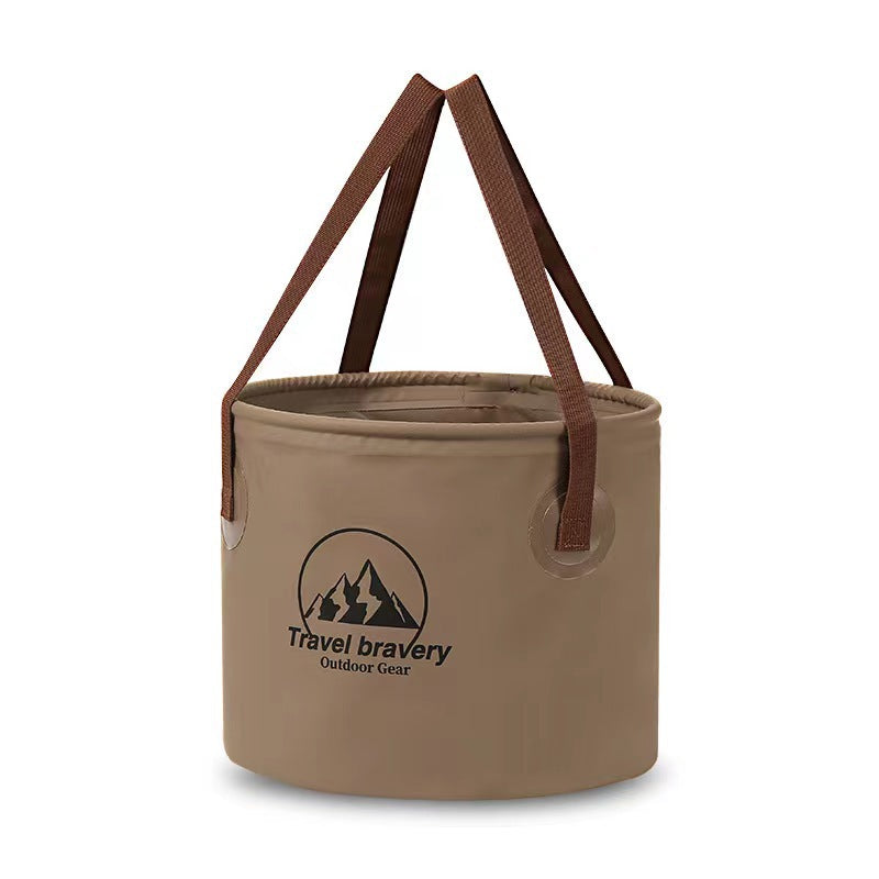 Multifunctional Collapsible Water Basin, Folding Tub, Portable Bin, Lightweight Foldable Bucket with Handles for Camping, Dish Washing, Laundry, Fishing, Hiking