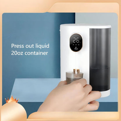 Automatic Mouthwash Dispenser for Bathroom: 20.3Oz Mouth Wash Dispensers with Magnetic Cup Holder, 4 Levels, Wall Mounted, Electric Auto Mouthwash Dispenser for Kids Adults, Bathroom Accessories