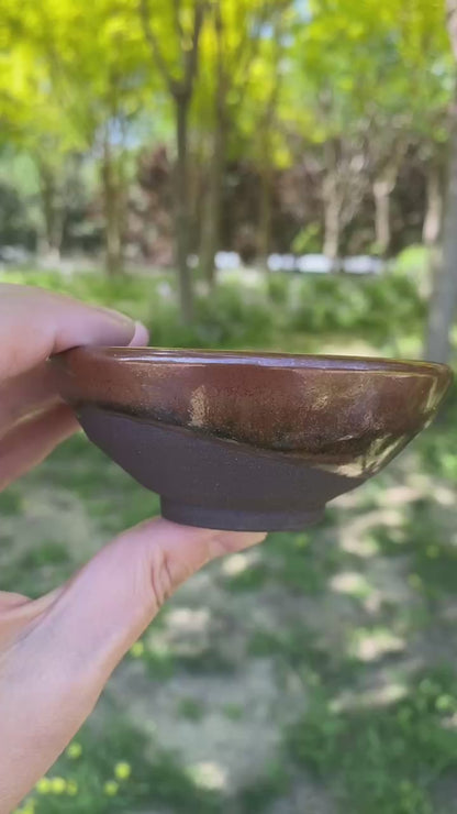 JianZhan,Brown Tenmoku(Persimmon red),Tea Cup