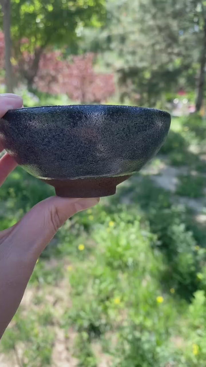 JianZhan-Grey(Huibei) Tenmoku,Tea Cup